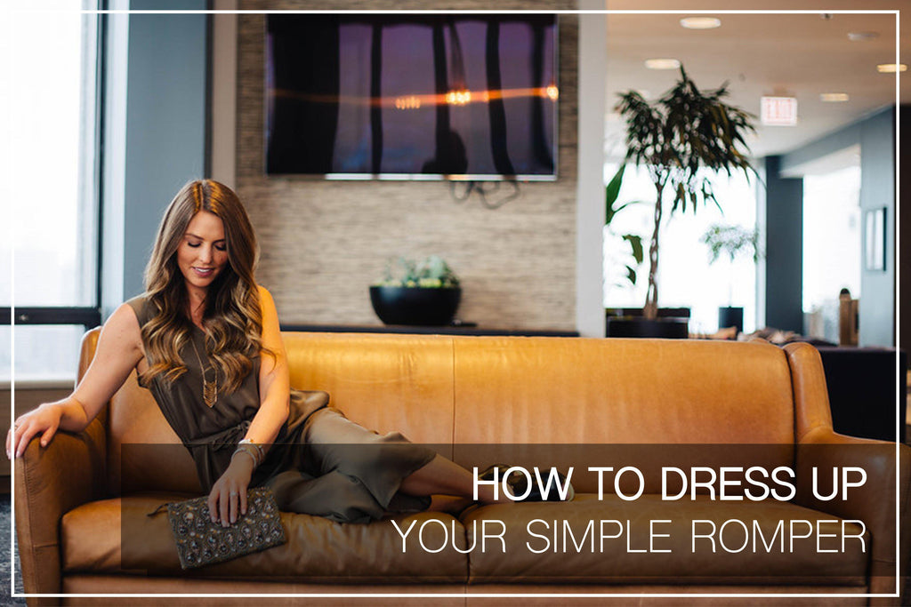 How to Dress Up a Romper