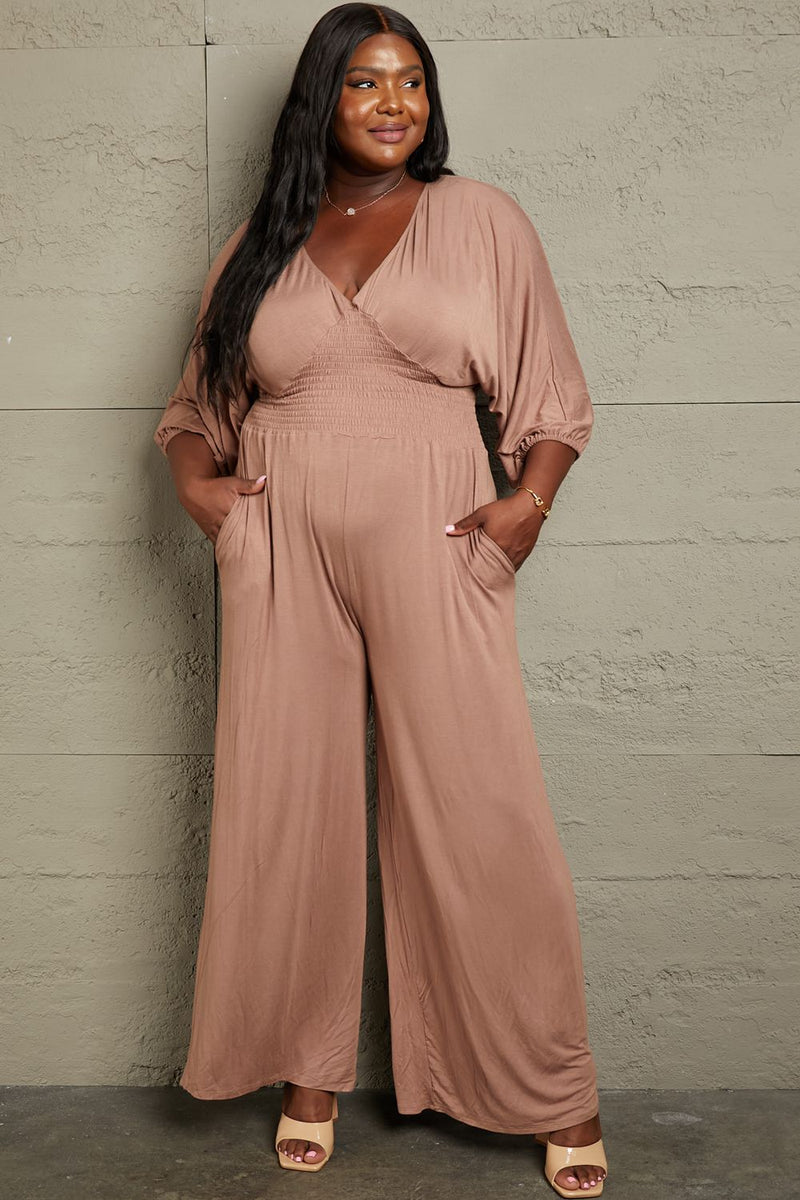 Sexy plus size outlet jumpsuit draped Dolman